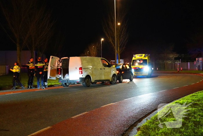 Bestuurder aangehouden na frontale aanrijding