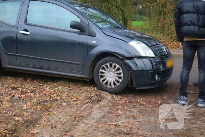 Twee botsen op elkaar