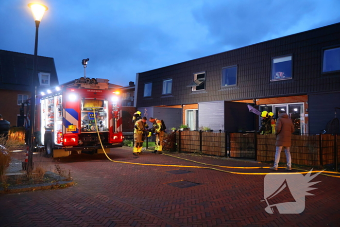 Brand in meterkast van woning snel geblust