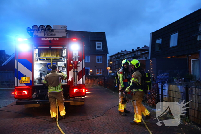 Brand in meterkast van woning snel geblust