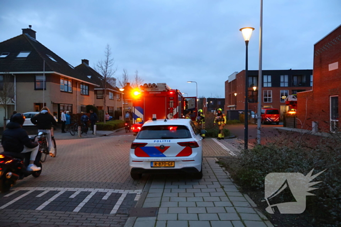 Brand in meterkast van woning snel geblust