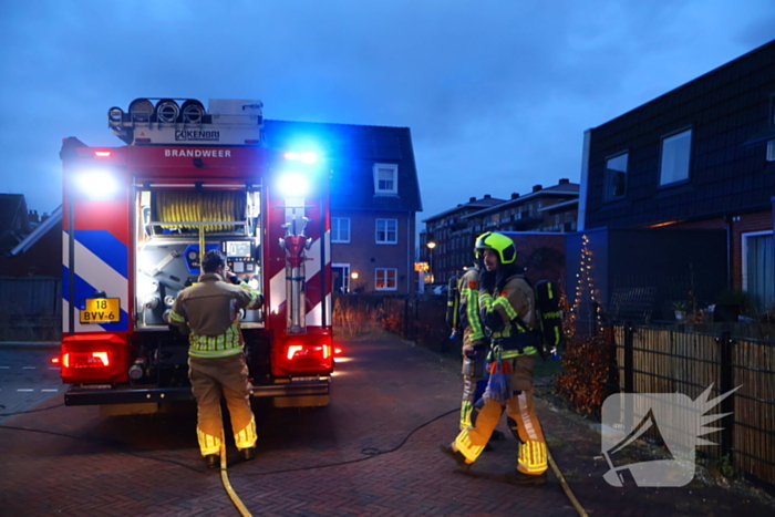 Brand in meterkast van woning snel geblust
