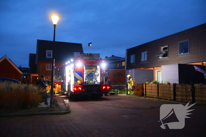 Brand in meterkast van woning snel geblust
