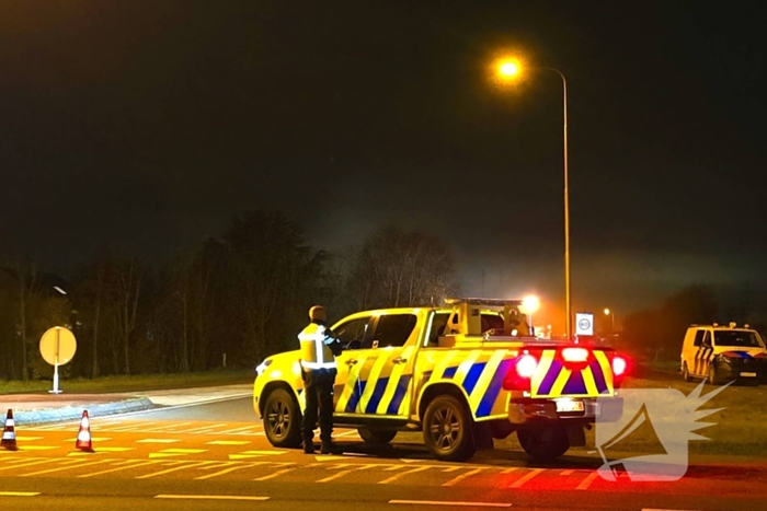 Forse rookwolken in omgeving door brand