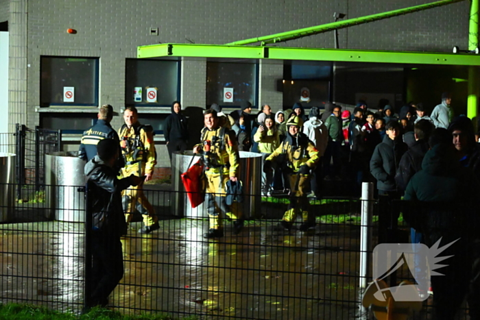 Vluchtelingenopvang ontruimd door brandmelding