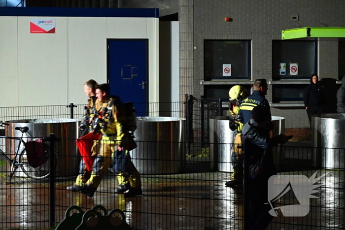 Vluchtelingenopvang ontruimd door brandmelding
