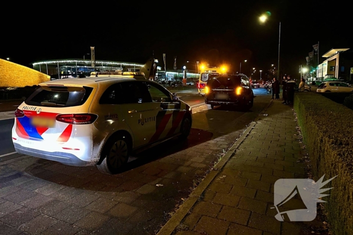 Scooterrijder komt in botsing met fietser