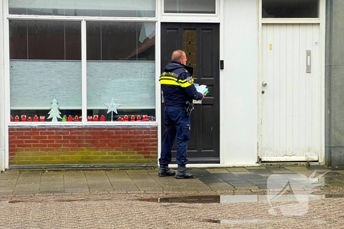 Politie doet buurtonderzoek na explosie