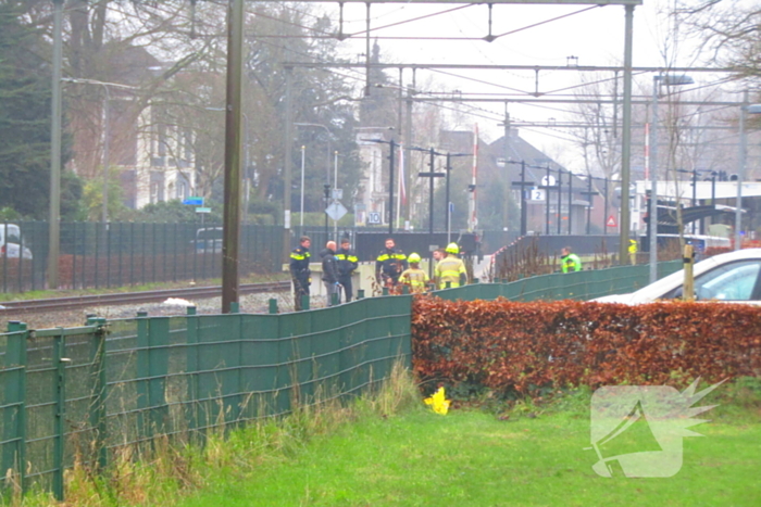 Treinverkeer gestremd door aanrijding met persoon