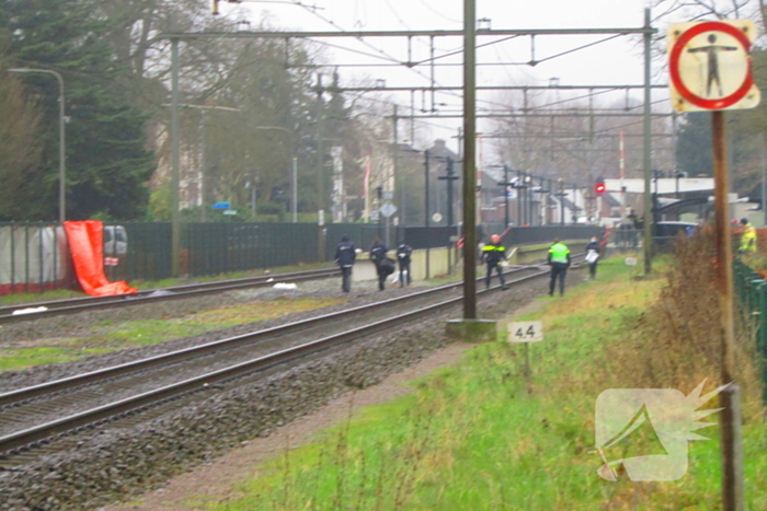 Treinverkeer gestremd door aanrijding met persoon