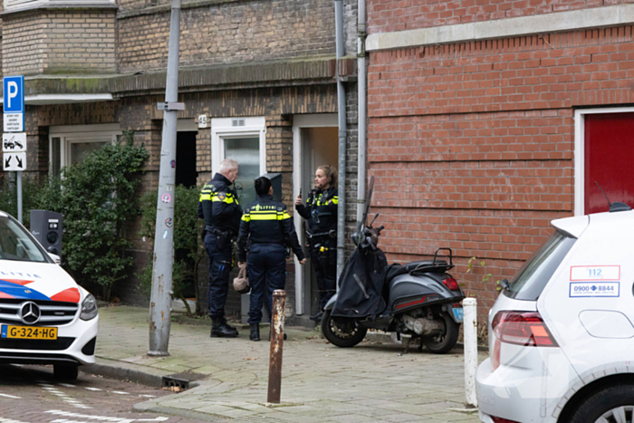 Politie groots ingezet voor melding steekpartij