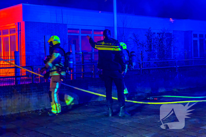 Speeltoestel volledig verwoest door brand