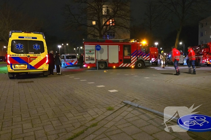 Veel Schade in appartementen gebouw na afsteken van vuurwerk