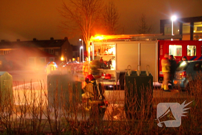 Brand in ondergrondse container gedoofd