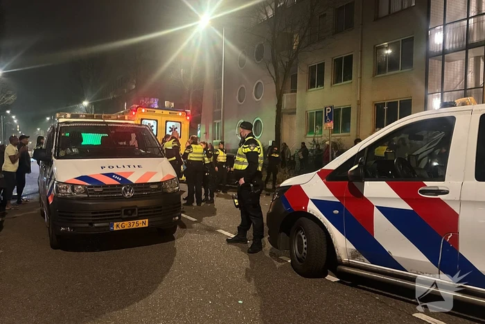 Flinke politie-inzet wegens onrust bij ongeval