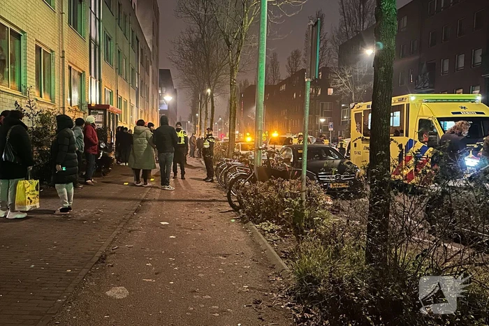 Flinke politie-inzet wegens onrust bij ongeval