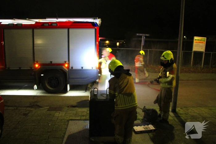 Vuurwerk veroorzaakt brand in ondergrondse vuilcontainer