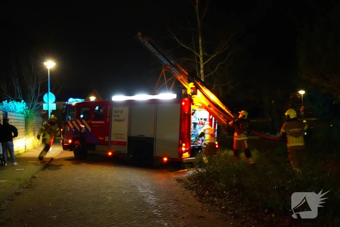 Ontruiming wegens uitslaande brand