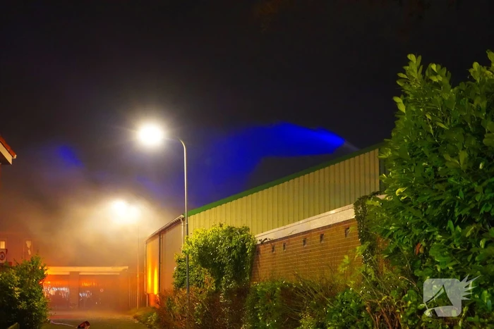 Ontruiming wegens uitslaande brand