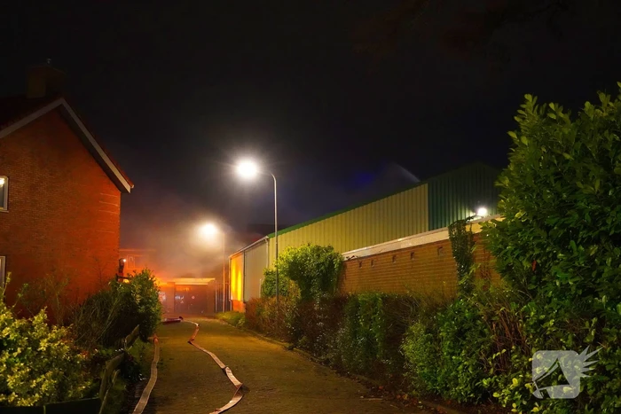 Ontruiming wegens uitslaande brand