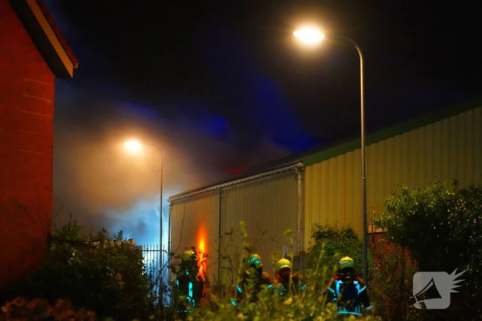 Ontruiming wegens uitslaande brand