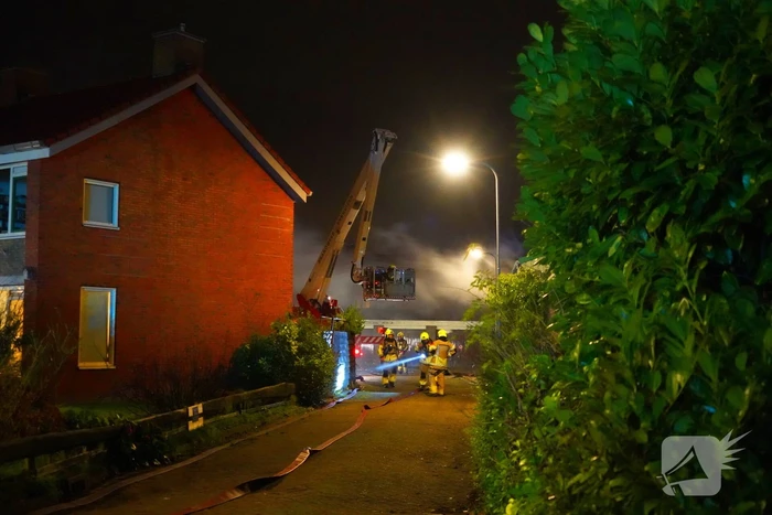 Ontruiming wegens uitslaande brand