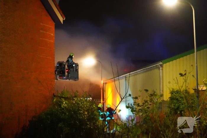 Ontruiming wegens uitslaande brand