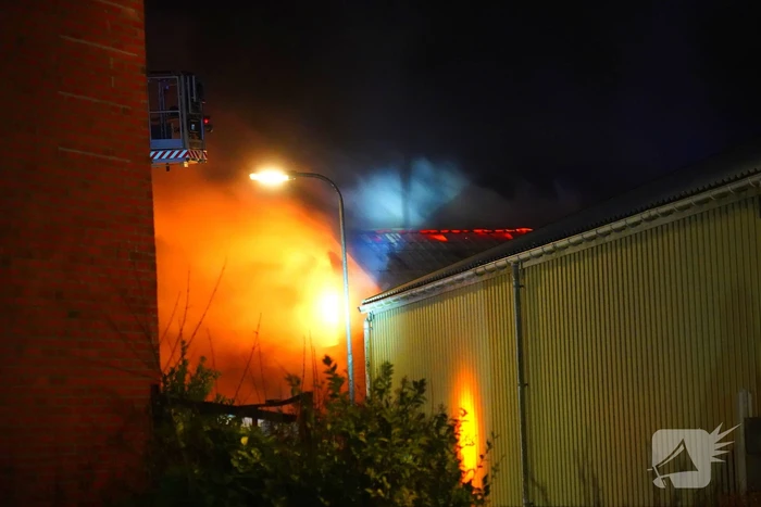 Ontruiming wegens uitslaande brand