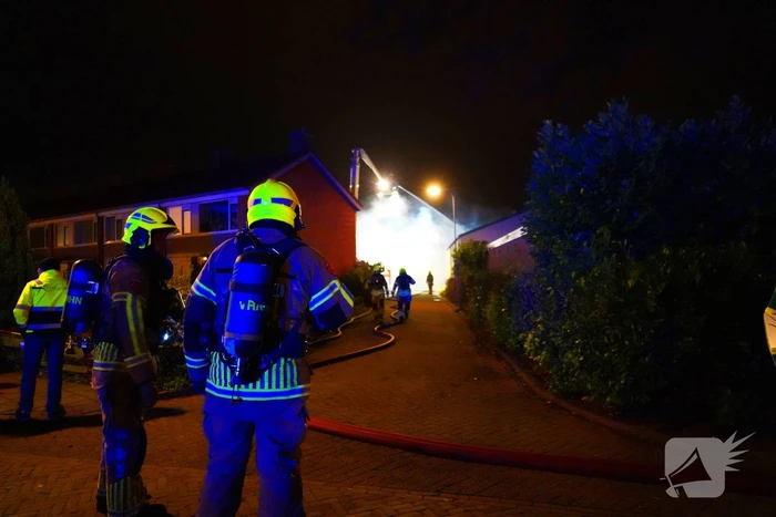 Ontruiming wegens uitslaande brand