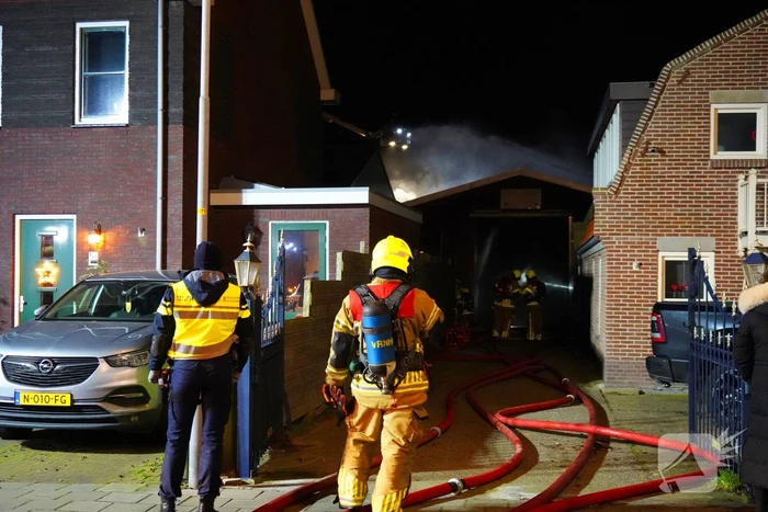 Ontruiming wegens uitslaande brand
