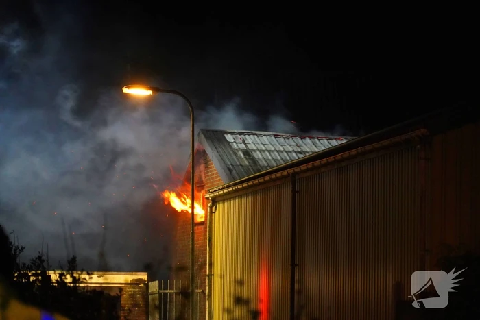 Ontruiming wegens uitslaande brand