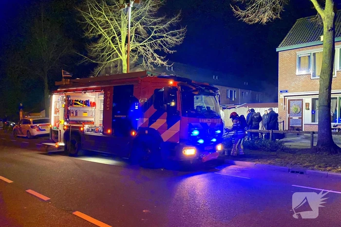 Schuur door brand verwoest