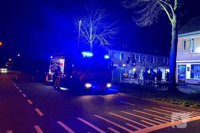 Schuur door brand verwoest