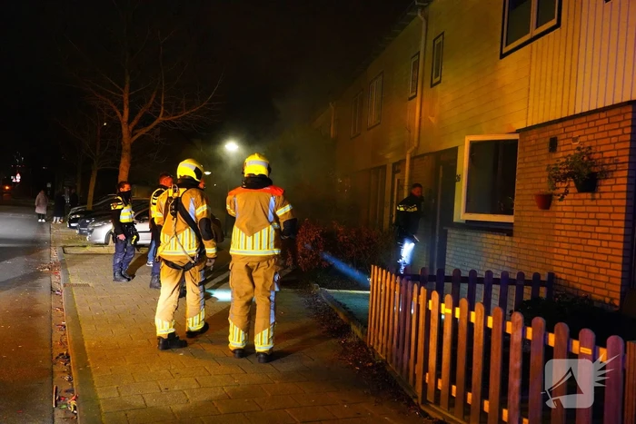 Woningen beschadigd door brand in bijgebouw