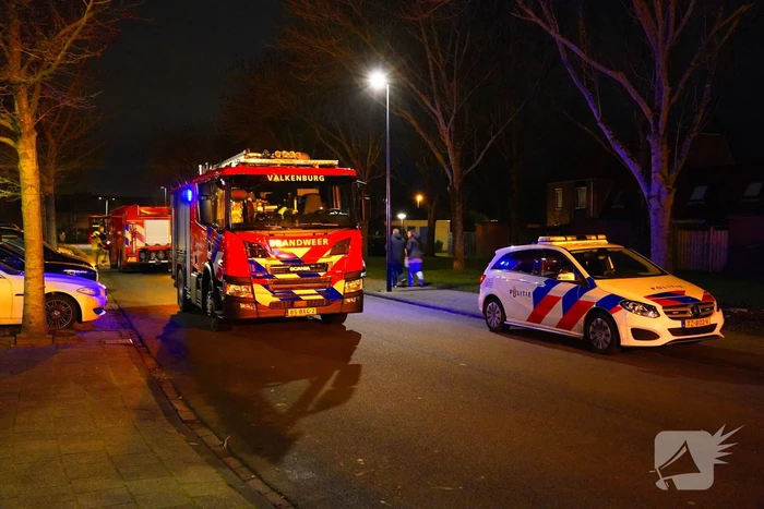 Woningen beschadigd door brand in bijgebouw