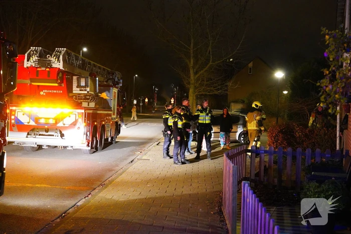 Woningen beschadigd door brand in bijgebouw