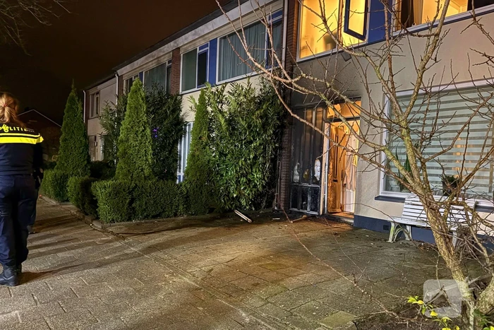 Brand in bosschage dichtbij woning