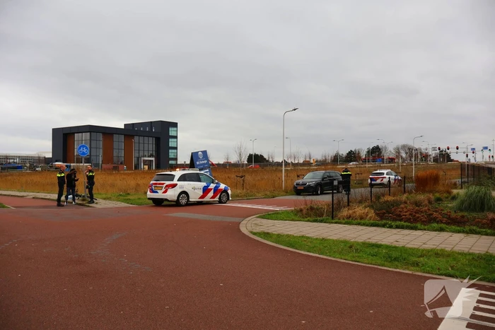 Fietser geschept door automobilist