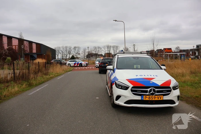 Fietser geschept door automobilist
