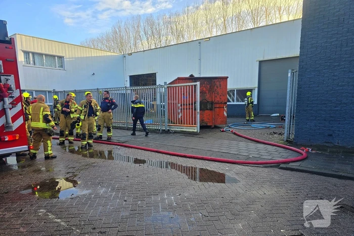 Rookontwikkeling leidt tot grote brand