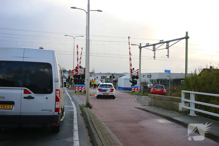 Ernstige aanrijding op spoorwegovergang