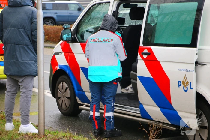 Personenwagen en bakfiets betrokken bij ongeval