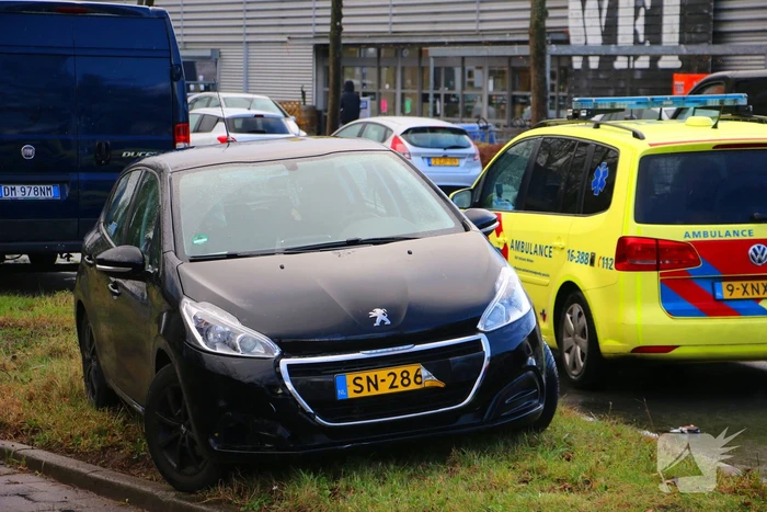Personenwagen en bakfiets betrokken bij ongeval