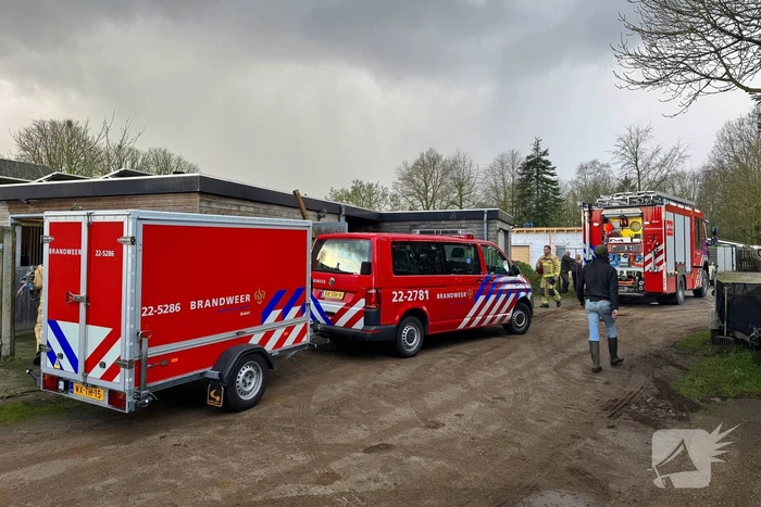 Brandweer schiet te hulp bij gestrande viervoeter