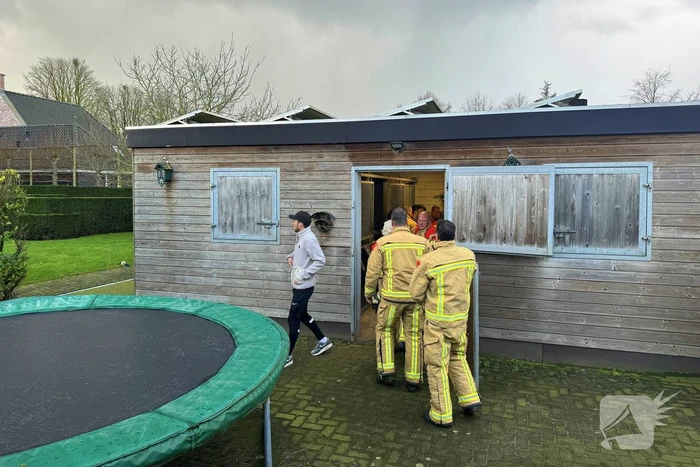 Brandweer schiet te hulp bij gestrande viervoeter