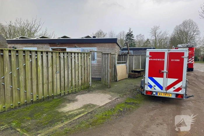 Brandweer schiet te hulp bij gestrande viervoeter