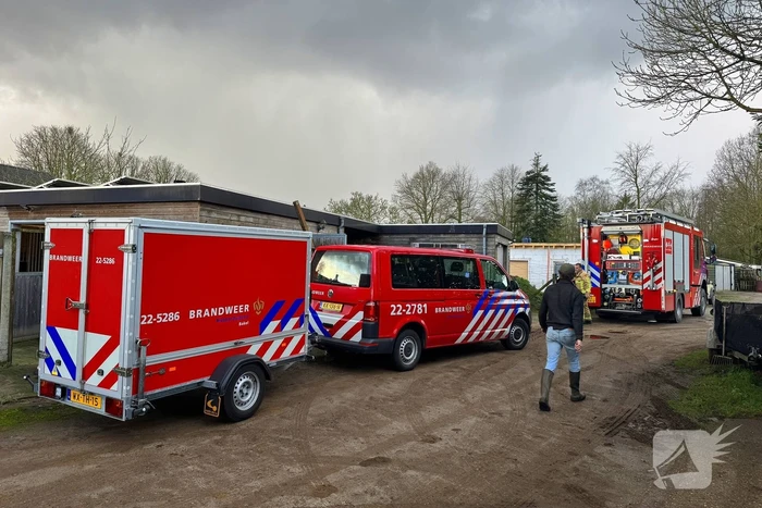 Brandweer schiet te hulp bij gestrande viervoeter