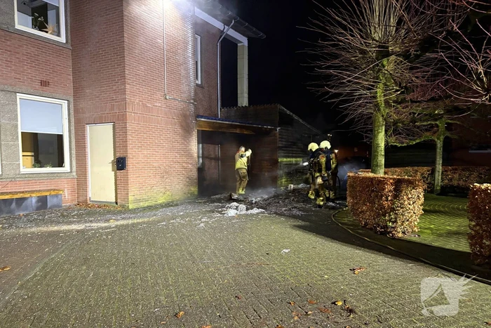 Vermoedelijke brandstichting bij dagbesteding