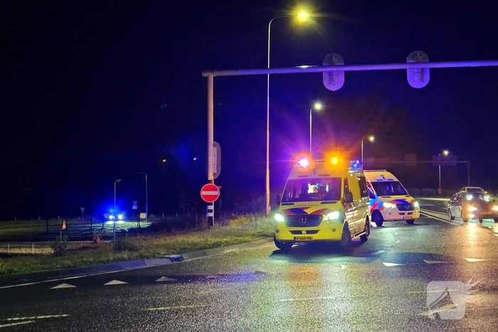 Traumateam assisteert bij medische noodsituatie