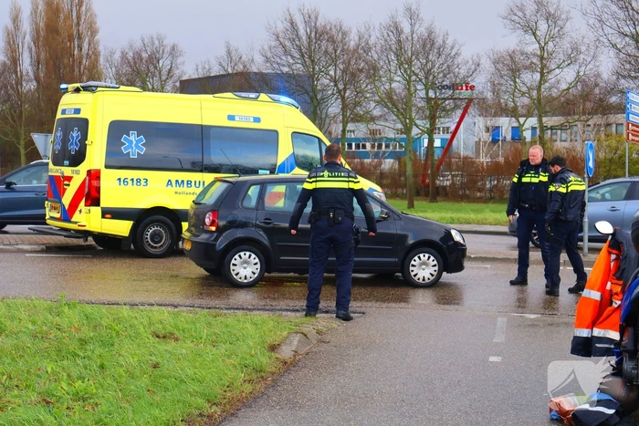 Scooterrijder gewond bij aanrijding met automobilist